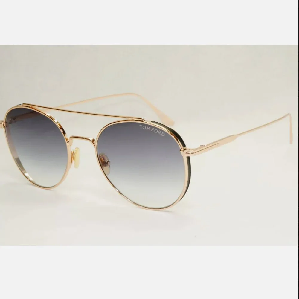 Tom Ford Round Metal Sunglasses